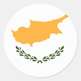Adesivo Bandeira Chipre