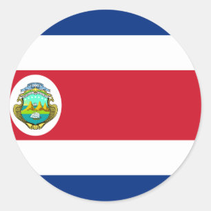 Adesivo Bandeira Costa Rica CR