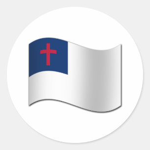 Adesivo Bandeira cristã