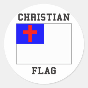 Adesivo Bandeira cristã