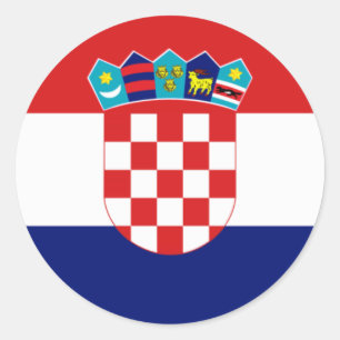 Adesivo Bandeira croata - Trobojnica