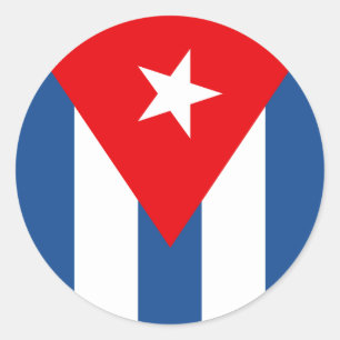 Adesivo Bandeira Cuba