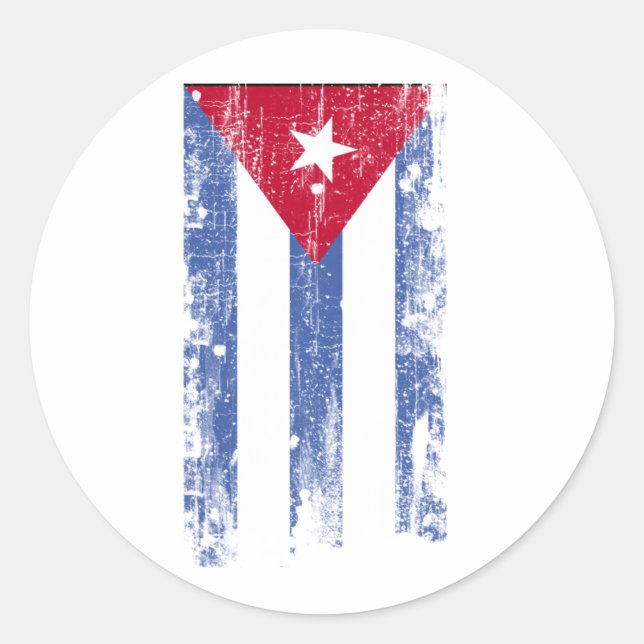 Adesivo Bandeira Cubana (Frente)