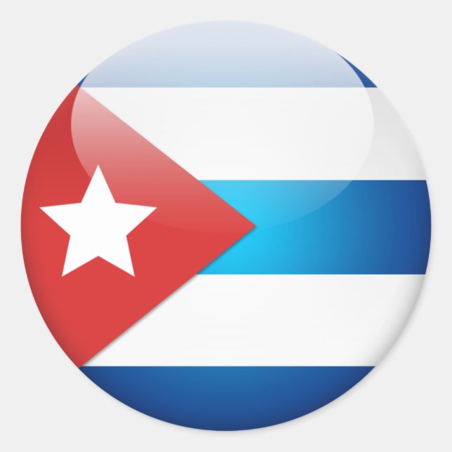 Adesivo Bandeira Cubana 2.0 (Frente)