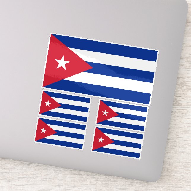 Adesivo Bandeira Cubana, Havana, Fidel Castro, Che Guevara (Detalhe)