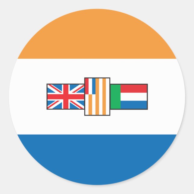 Adesivo Bandeira da África do Sul 1928 (Frente)