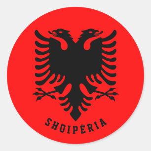 Adesivo Bandeira da Albânia
