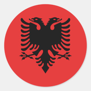 Adesivo Bandeira da Albânia