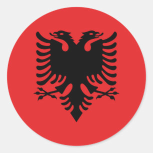Adesivo Bandeira da Albânia