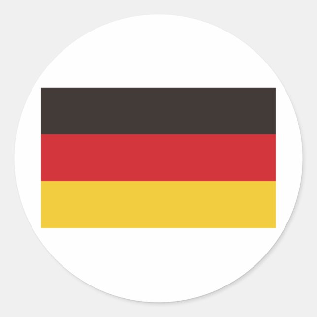Adesivo Bandeira da Alemanha (Frente)