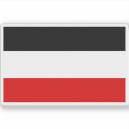 Adesivo Bandeira da Alemanha (1867-1918)