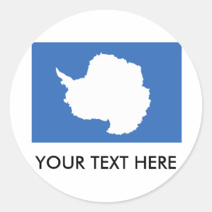 Adesivo Bandeira da Antártica