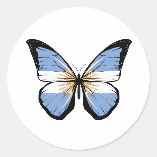 Adesivo Bandeira da Argentina (Frente)