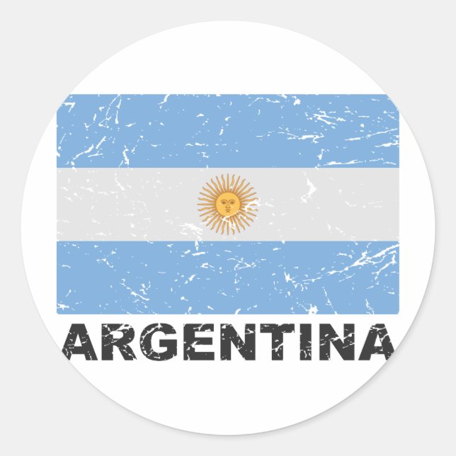 Adesivo Bandeira da Argentina (Frente)