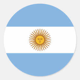 Adesivo Bandeira da Argentina - Bandera da Argentina