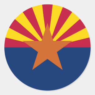 Adesivo Bandeira da Arizona