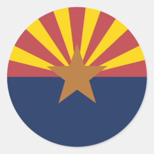 Adesivo Bandeira da Arizona