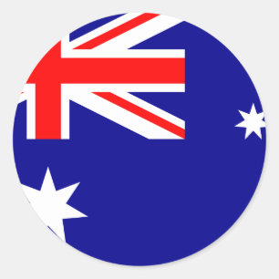 Adesivo Bandeira da Austrália (Austrália)