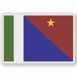 Adesivo Bandeira da Baía de Milne, Papua-Nova Guiné