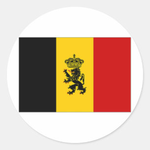 Adesivo Bandeira da bandeira do governo de Bélgica
