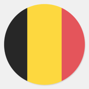 Adesivo Bandeira da Bélgica