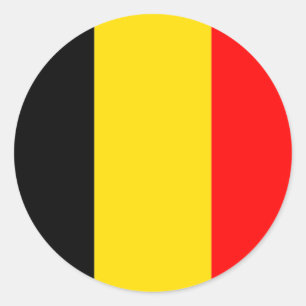 Adesivo Bandeira da Bélgica