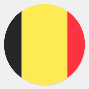 Adesivo Bandeira da Bélgica