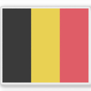 Adesivo Bandeira da Bélgica