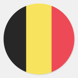 Adesivo Bandeira da Bélgica