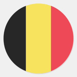 Adesivo Bandeira da Bélgica