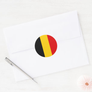 Adesivo Bandeira da Bélgica