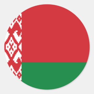 Adesivo Bandeira da Bielorrússia
