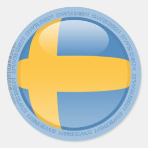 Adesivo Bandeira da bolha da suecia