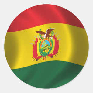 Adesivo Bandeira da Bolívia