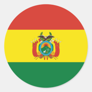 Adesivo Bandeira da Bolívia