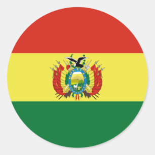 Adesivo Bandeira da Bolívia