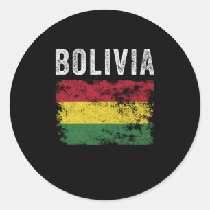 Adesivo Bandeira da Bolívia Enfrentada - Bandeira da Bolív
