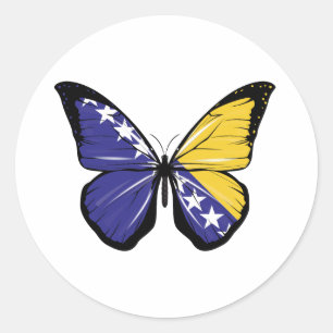 Adesivo Bandeira da Bósnia-Herzegovina