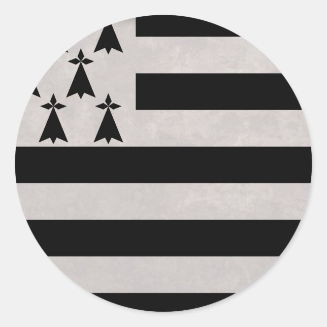 Adesivo Bandeira da Bretanha (Frente)