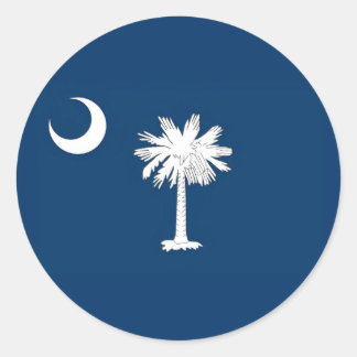 Adesivo Bandeira da Carolina do Sul