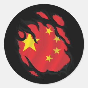 Adesivo Bandeira da China