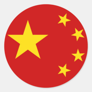 Adesivo Bandeira da China
