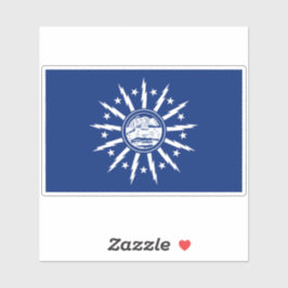 Adesivo Bandeira da cidade de Buffalo