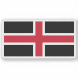 Adesivo Bandeira da cidade de Durham, Inglaterra