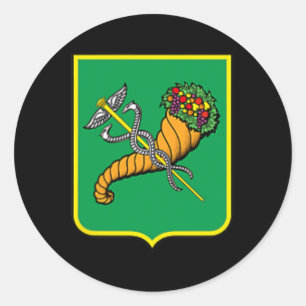 Adesivo Bandeira da Cidade de Kharkiv Ucrânia Orgulho Ucra