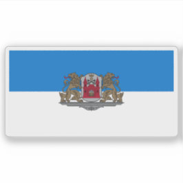 Adesivo Bandeira da cidade de Riga, Letônia