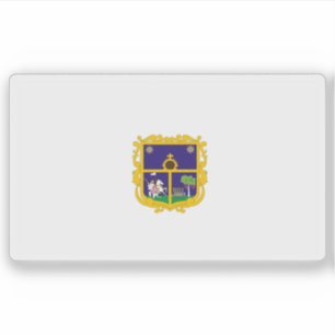 Adesivo Bandeira da cidade de Santiago de Querétaro, Méxic