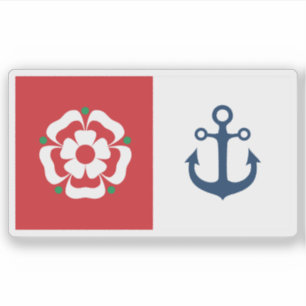Adesivo Bandeira da cidade de Southampton, Inglaterra