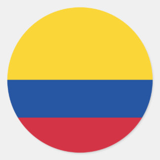 Adesivo bandeira da Colômbia