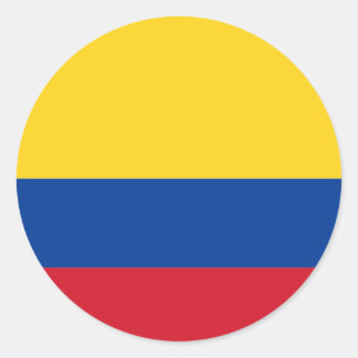 Adesivo Bandeira da Colômbia